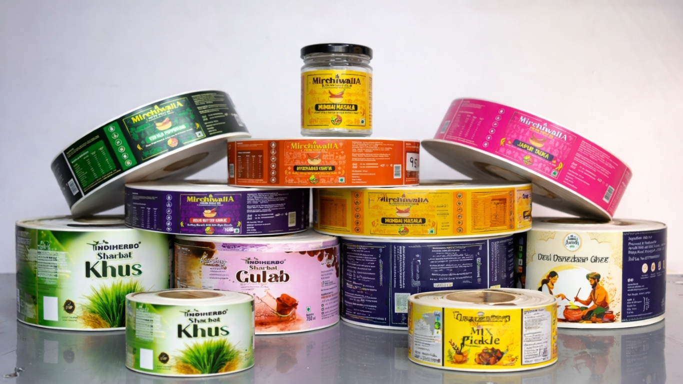 Why FMCG Brands Prefer Roll Form Labels for Mass Production?